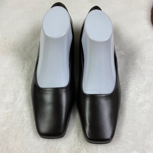 Harve Benard by Benard Holtzman Classic Leather Chunky Heels, size 8.5 - Picture 2 of 8